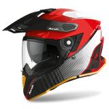 Enduro prilba Airoh Commander Progress SE červeno-čierna