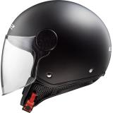 Otvorená prilba na motocykel LS2 OF558 Sphere Solid čierna matná